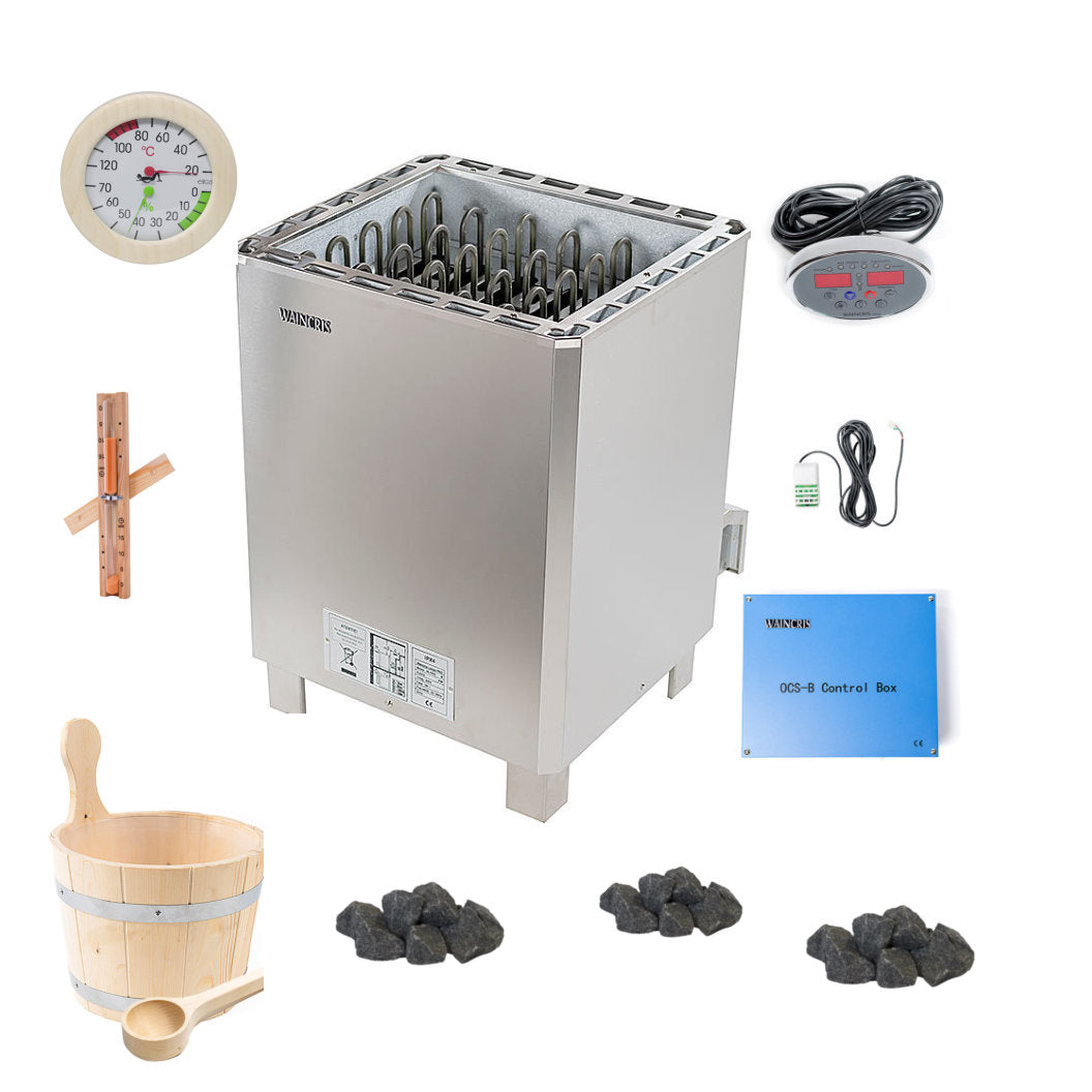Pachet echipare sauna volum 17-29mc Waincris LAMPO PRO