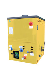 Pachet incalzire si apa calda Centrala pe lemne FORNELLO SAUNA CREAM 30 kw echipata cu pompa de circulare, calorifere aluminiu Fornello Alvo, boiler termoelectric 100l, vas expansiune si kit montaj