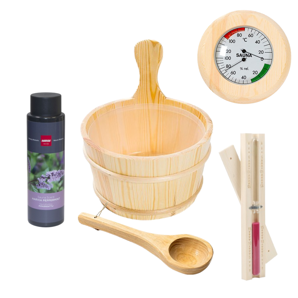 Set accesorii saune uscata Waincris