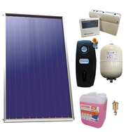 Pachet Panou solar plan Sunsystem Select PK SL CL NL 2.15 m², controller, vas expansiune, grup pompare, aerisitor 1/2, antigel