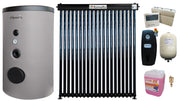 Pachet sistem solar presurizat, Panou Fornello 20 Tuburi Heat Pipe, Boiler Fornello Optima EV 6/4 S2, 160 Litri, Controller, Vas expansiune, Grup pompare, Aerisitor, Antigel