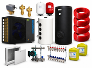 Pachet incalzire prin pardoseala 80 mp cu pompa de caldura Fornello BLUSTARK R290, 6 kW, Teava, Distribuitor, Grup amestec, Boiler 200 litri 2S, Puffer 80 litri, Vana deviatoare 3 cai, Valve anti-inghet si Vase expansiune