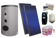 Pachet sistem solar presurizat, 2 x Panou Sunsystem PК SL FP 2.0, Boiler Fornello Optima EV 6/4 S2, 160 Litri, Controller, Vas expansiune, Grup pompare, Aerisitor, Antigel