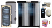 Pachet sistem solar presurizat, Panou Fornello 20 Tuburi Heat Pipe, Boiler cu 2 serpentine SON 150 litri, Controller, Vas expansiune, Grup pompare, Aerisitor, Antigel