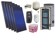 Pachet solar premium, presurizat, 5x panou plan Sunsystem PК SL FP