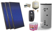 Pachet solar, presurizat, 3x panou plan Sunsystem PК SL FP 2.4, Boiler cu 2 serpentine FV30067S21, 9000 W, 300 l, controller, vas expansiune solar, pompa, supapa, aerisitor, antigel