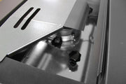 Pachet Termoșemineu Fornello Primo Truva 25 kW Bordeaux, pompa de circulatie, vas de expansiune, supape de siguranta, curatare mecanica creuzet, Boiler 100 l, kit evacuare 3.5 ml, Termostat Termostat Salus 091FLRFV2, Aspirator Cenusa si fitinguri