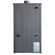 Pachet Termosemineu pe lemne, brichete si carbune Fornello MILANO E, 24 KW, cuptor, Ivory, 580x560x1060 mm, cos inox, boiler termoelectric 100l, vas expansiune, pompa circulatie si kit montaj