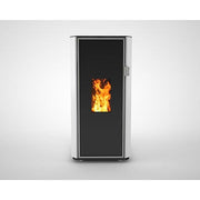 Pachet Termosemineu pe peleti Fornello Lidya 25 kW, pompa Grundfos, vas expansiune, arzator inox, curatare mecanica arzator si drumuri de fum, A+, Kit evacuare 3.5 ml, Boiler Fornello 100 l, Termostat Salus 091FLRFV2, Aspirator si Kit montaj