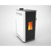Pachet Termosemineu pe peleti Fornello Lidya 25 kW, pompa Grundfos, vas expansiune, arzator inox, curatare mecanica arzator si drumuri de fum, A+, Kit evacuare 3.5 ml, Boiler Fornello 100 l, Termostat Salus 091FLRFV2, Aspirator si Kit montaj