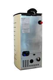Pachet Termosemineu pe peleti Fornello Royal Ivory 18 kW, complet echipat cu pompa, vas expansiune, automatizare, Boiler, kit evacuare 3.5 ml, Termostat Salus 091FLRFV2 si Aspirator Cenusa
