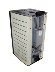 Pachet Termosemineu pe peleti Fornello SERENA W25, 25 kw, culoare Ivory, complet echipat, calorifere aluminiu Fornello Alvo, pompa, vas expansiune, automatizare, kit evacuare 3.5 ml, Boiler Termoelectric Fornello 100 l, Termostat, Aspirator