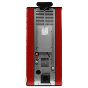 Pachet Termosemineu pe peleti Fornello SERENA W25, 25 kw, culoare Bordeaux, complet echipat, pompa circulatie, vas expansiune, automatizare, kit evacuare 3.5 ml, Boiler Termoelectric Fornello 100 l, Termostat Radio Comanda Computherm Q3 RF, Aspirator