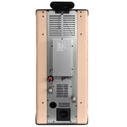 Pachet Termosemineu pe peleti Fornello SERENA W25, 25 kw, culoare Ivory, complet echipat, pompa circulatie, vas expansiune, automatizare, kit evacuare 3.5 ml, Boiler Termoelectric Fornello 100 l, Termostat, Aspirator