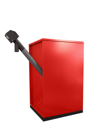 Pachet transformare cazanele pe combustibil solid sunsystem din combustibil solid in cazan pe peleti cu arzator pell eco 55 si buncar 500 litri