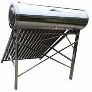 Panou solar nepresurizat Fornello pentru producere apa calda, cu rezervor inox, 82 litri, 10 tuburi vidate si vas flotor 5 litri