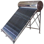 Panou solar nepresurizat Fornello pentru producere apa calda, cu rezervor inox, 82 litri, 10 tuburi vidate si vas flotor 5 litri