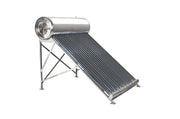 Pachet panou solar nepresurizat Fornello pentru producere apa calda, cu rezervor inox 82 litri, 10 tuburi vidate, vas flotor 5 litri, pompa ridicare presiune, teava hidronix si fitinguri montaj