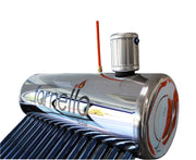 Pachet panou solar nepresurizat Fornello pentru producere apa calda, cu rezervor inox 150 litri, 18 tuburi vidate, vas flotor 5 litri, pompa ridicare presiune, teava hidronix si fitinguri montaj