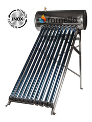 Panou solar presurizat compact FORNELLO SPP-470-H58/1800-10-c cu 10 tuburi vidate de tip heat pipe si boiler din inox de 92 litri