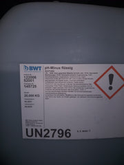 Corector pH minus lichid piscine 20kg BWT AQA marin