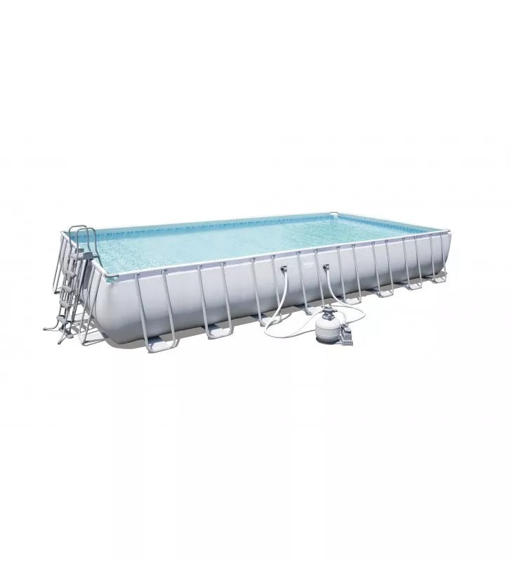 Piscina supraterana cadru metalic Bestway 9.56m X 4.88m X 1.32m 56623
