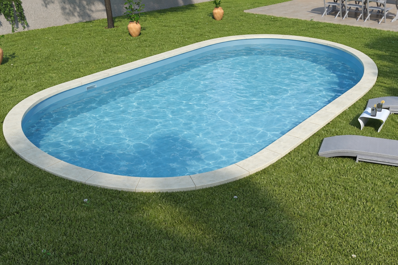 Piscina otel Blue Laguna 800x416x150 cm