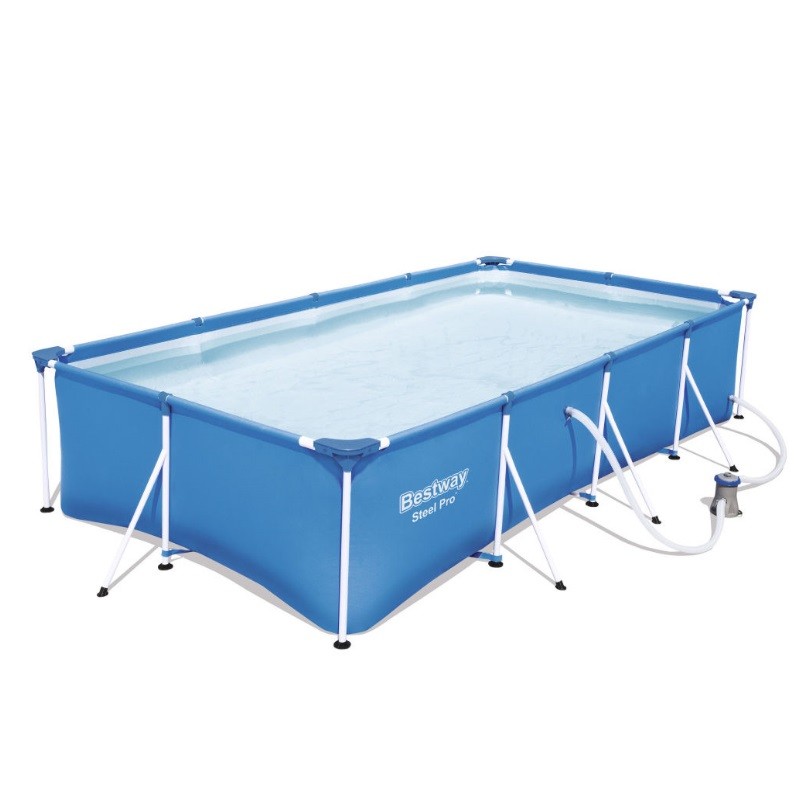 Piscina supraterana Bestway Steel PRO 400cm x 211cm x 81cm cu sistem de filtrare