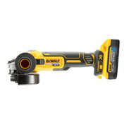 Polizor unghiular DeWalt DCG405H2T, 125 mm, cu 2 acumulatori POWERSTACK 18 V/5.0 Ah si incarcator in valiza de transport