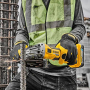 Polizor unghiular DeWalt DCG405H2T, 125 mm, cu 2 acumulatori POWERSTACK 18 V/5.0 Ah si incarcator in valiza de transport
