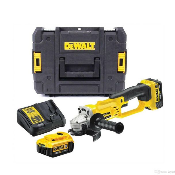 Polizor unghiular DeWalt DCG412M2, 125 mm, 2 acumulatori XR Li-Ion 18V/4.0Ah, incarcator, valiza de transport