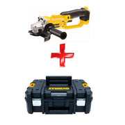 Polizor unghiular DeWalt DCG412NT, compatibil cu acumulatori XR Li-Ion 18 V, 125 mm, valiza TSTAK, fara acumulator