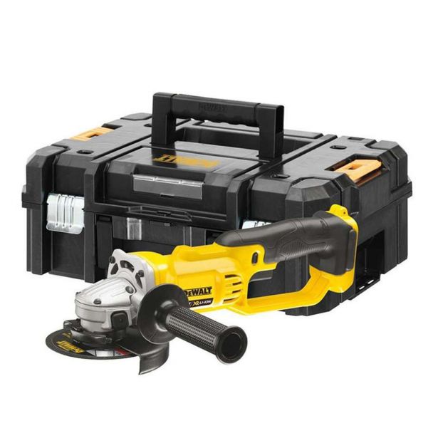Polizor unghiular DeWalt DCG412NT, compatibil cu acumulatori XR Li-Ion 18 V, 125 mm, valiza TSTAK, fara acumulator