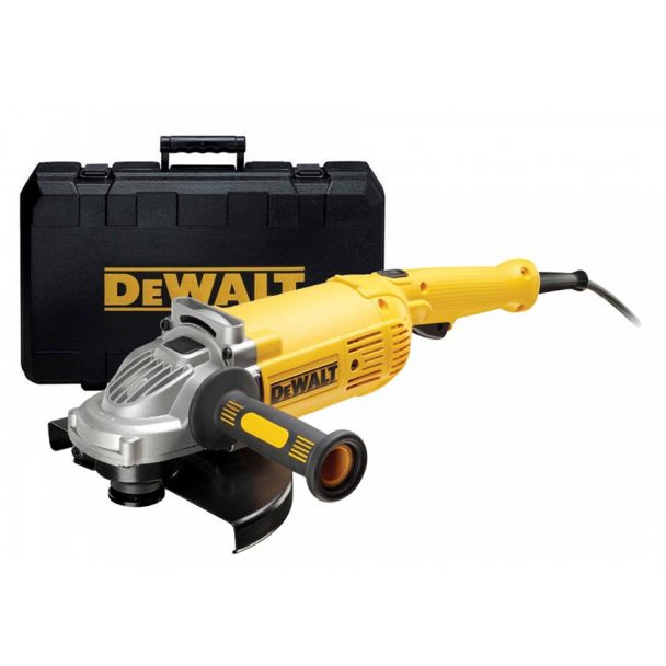 Polizor unghiular DeWalt DWE492K, 2200 W, 230 mm, valiza de transport