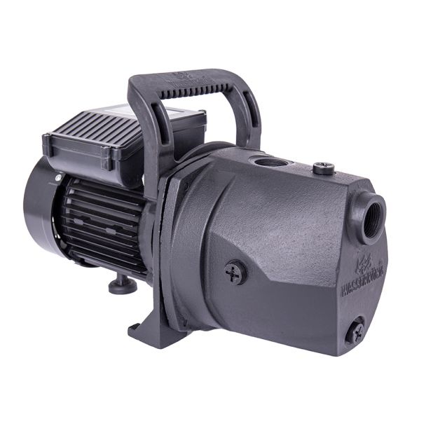 Pompa autoamorsanta de gradina Wasserkonig FLG4570, corp fonta, putere 1050 W, debit 4200 l/h, inaltime refulare 45 m