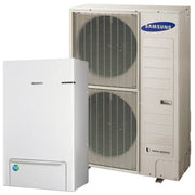Pompa de caldura aer-apa Samsung 16 kW pentru incalzire si racire, split, trifazata, R410, clasa energetica A+++