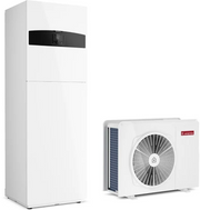Pompa de Caldura Aer-Apa Inverter Monobloc Ariston Nimbus Compact 120 M-T NET, 12 kW, A+++, Incalzire, Racire si A.c.m, cu boiler 180 l incorporat si anod Mg, unitate externa cu schimbator Inox, compresor dublu rotativ, TRIFAZAT