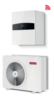 Pompa de caldura aer-apa Inverter Monobloc Ariston Nimbus PLUS 80 M-T NET R32, 8 kW, Incalzire si Racire Clasa A+++, Unitate externa cu schimbator Inox, compresor dublu rotativ, TRIFAZAT