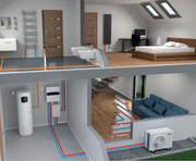 Pompa de caldura aer-apa Inverter Monobloc Ariston Nimbus PLUS 150 M-T NET R32, 15 kW, Incalzire si Racire Clasa A+++, Unitate externa cu schimbator Inox, compresor dublu rotativ, TRIFAZAT