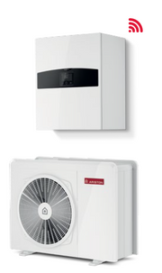 Pompa de Caldura Aer-Apa Inverter Split Ariston NIMBUS PLUS 80 ST NET, 8 kW, unitate externa cu schimbator Inox, compresor dublu rotativ, TRIFAZAT