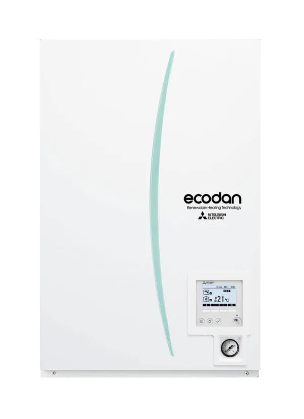 Pompa de caldura Hydrobox aer-apa Mitsubishi Electric Zubadan ERSE-YM9ED+PUHZ-SHW230YKA 23 kW-compact