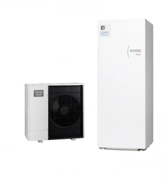 Pompa de caldura Mitsubishi Electric Zubadan Hydrotank Reversibil ERST20F-VM2E+PUZ-SHWM120VAA 12 kW