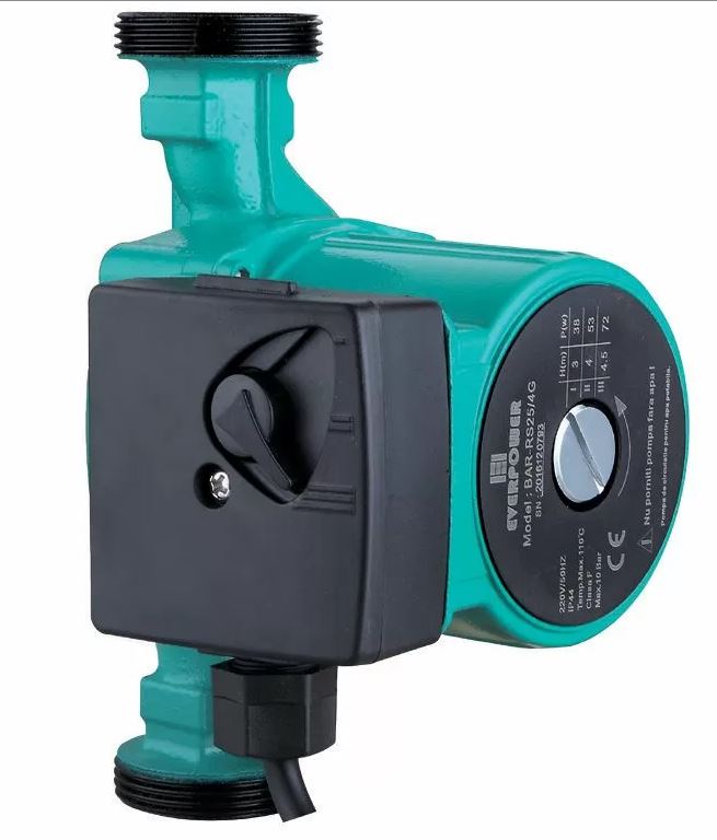 Pompa de recirculare Everpower RS 25/4G, 180 mm