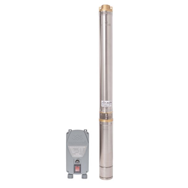 Pompa submersibila centrifugala multietajata Wasserkonig SI10094/3.5, diametru 3.5", putere 1500 W, debit 5640 l/h, inaltime refulare 100 m