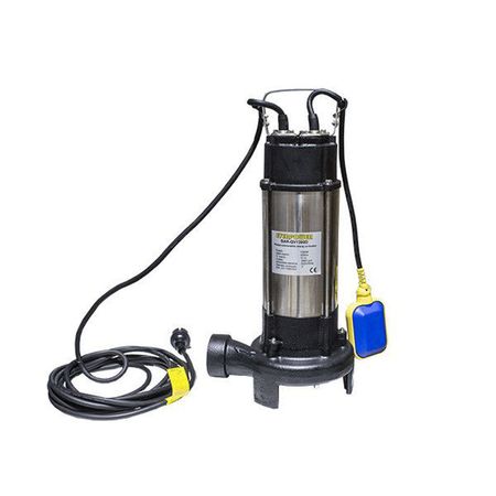 Pompa submersibila cu plutitor si tocator pentru drenaj BAR-QV1300D,