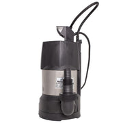 Pompa submersibila din plastic Wasserkonig SPEC9208, particule max. 5 mm, putere 750 W, debit 12500 l/h, H refulare 8.5 m, carcasa motor inox, senzori electronici de nivel