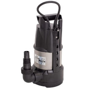 Pompa submersibila din plastic Wasserkonig SPEC9208, particule max. 5 mm, putere 750 W, debit 12500 l/h, H refulare 8.5 m, carcasa motor inox, senzori electronici de nivel