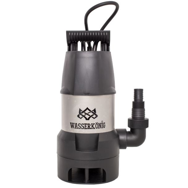 Pompa submersibila din plastic Wasserkonig SPED8217, particule max. 35 mm, putere 800 W, debit 13000 l/h, inaltime refulare 7.5 m