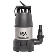 Pompa submersibila din plastic Wasserkonig SPMC10267, particule max. 5 mm, putere 1000 W, debit 16000 l/h, inaltime refulare 10 m, flotor electromecanic