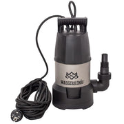 Pompa submersibila din plastic Wasserkonig SPMC9192, particule max. 5 mm, putere 600 W, debit 11500 l/h, inaltime refulare 8.5 m, flotor electromecanic